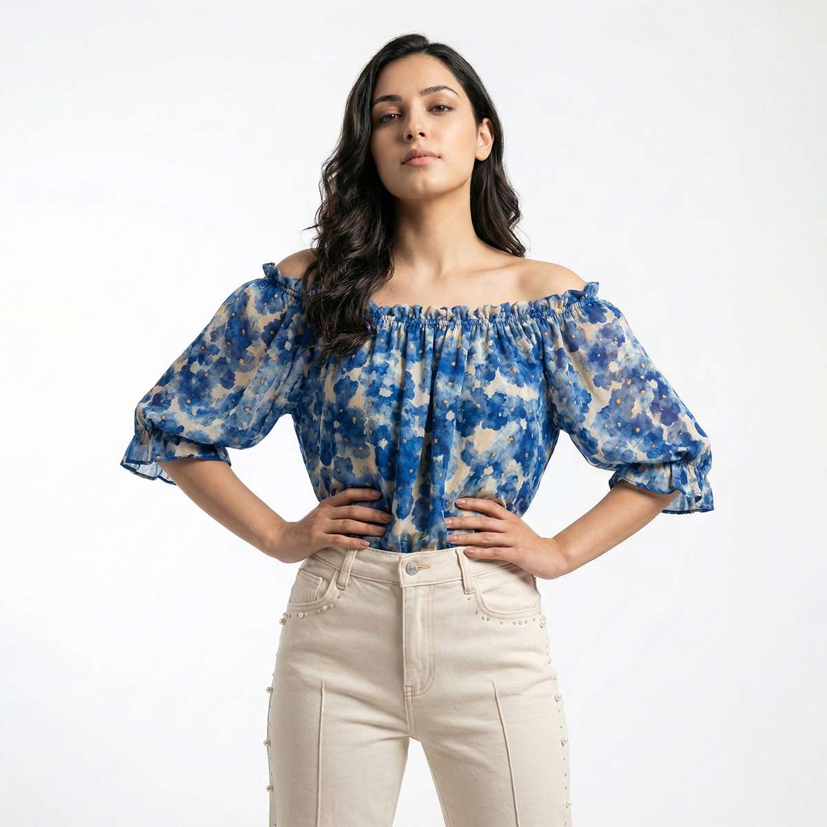 Ladies Floral Printed Dress