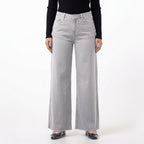 Elora Wide Leg Jeans in Ash