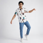 Masquerade  Half Sleeve Shirt