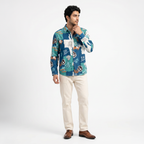 Urban Contrast Marine Full Sleeve Shirt